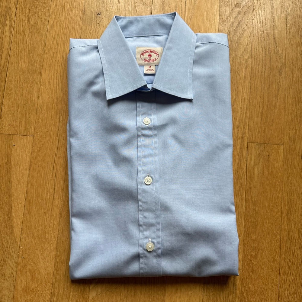 Brooks Brothers Red Fleece - Men’s Light Blue Shirt NWT